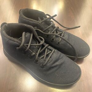 Allbirds Men’s High Top Wool Runners - Black Size 11